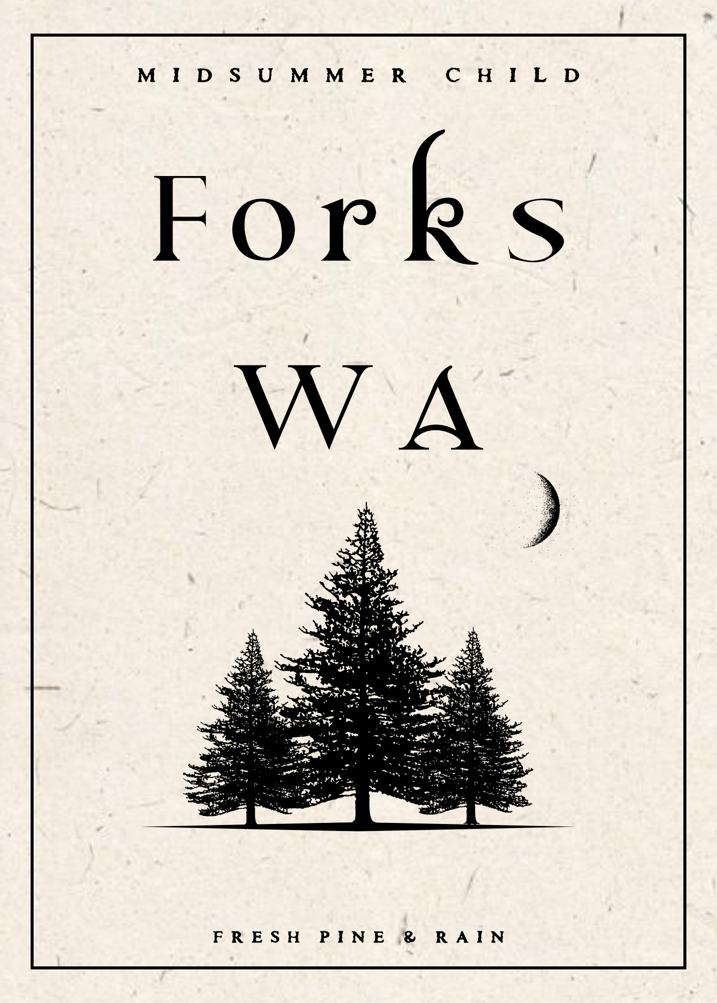 Forks WA Candle