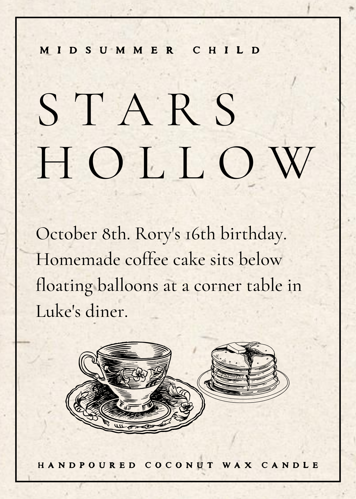 Stars Hollow Candle