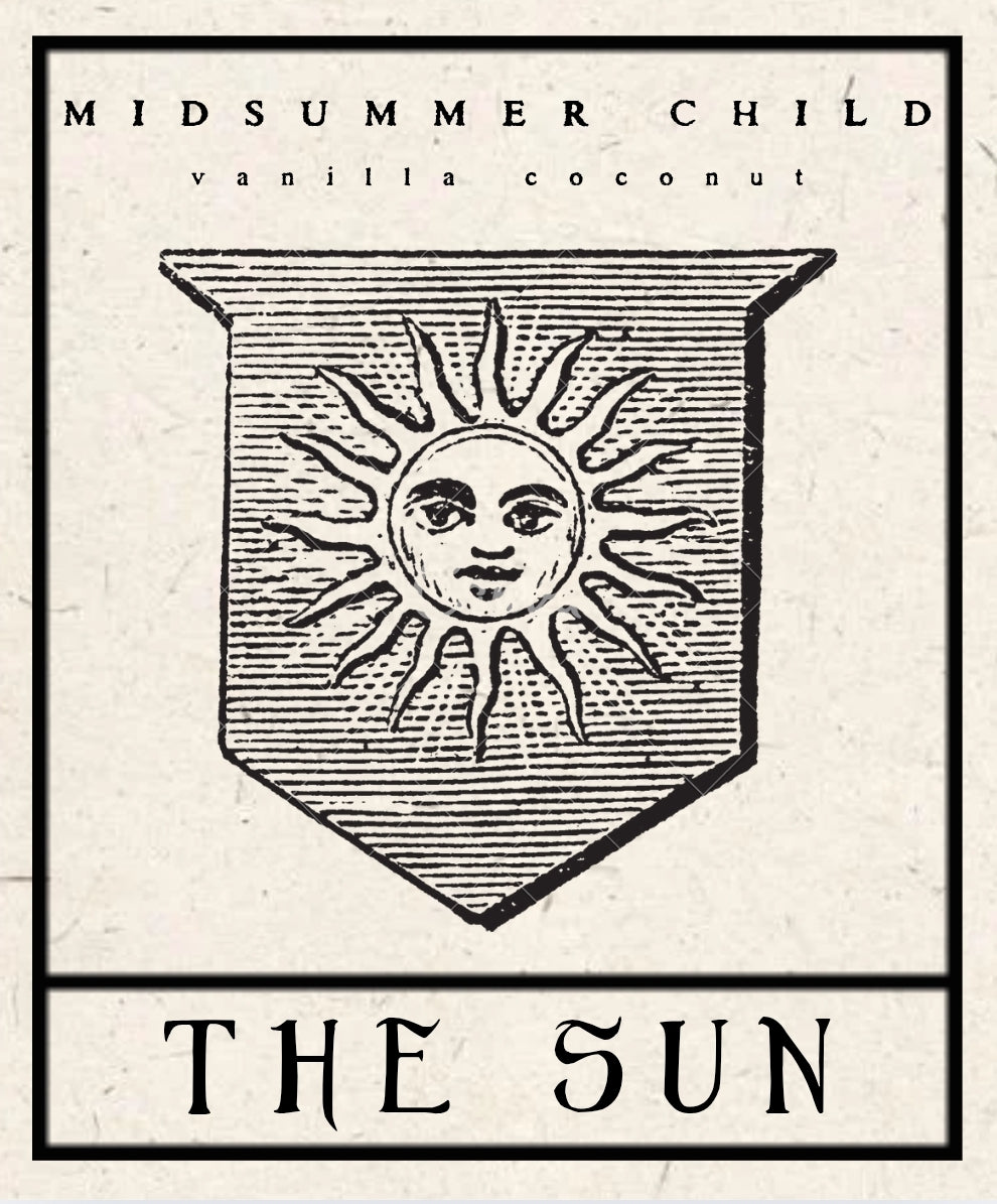 The Sun Tarot Candle