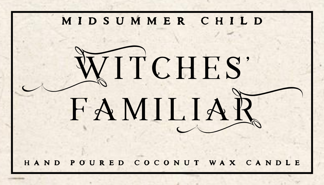 Witches' Familiar Candle