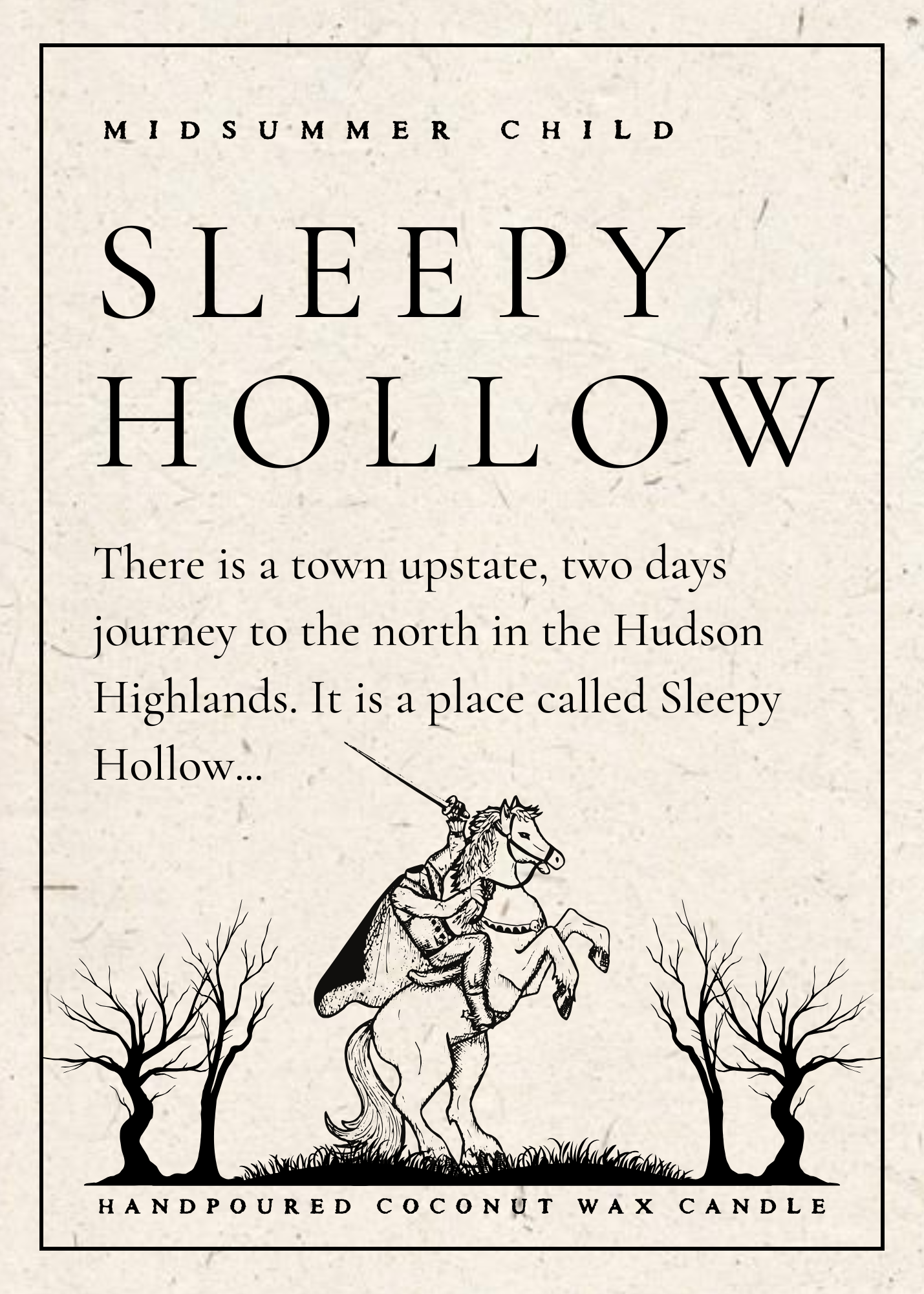 Sleepy Hollow Candle