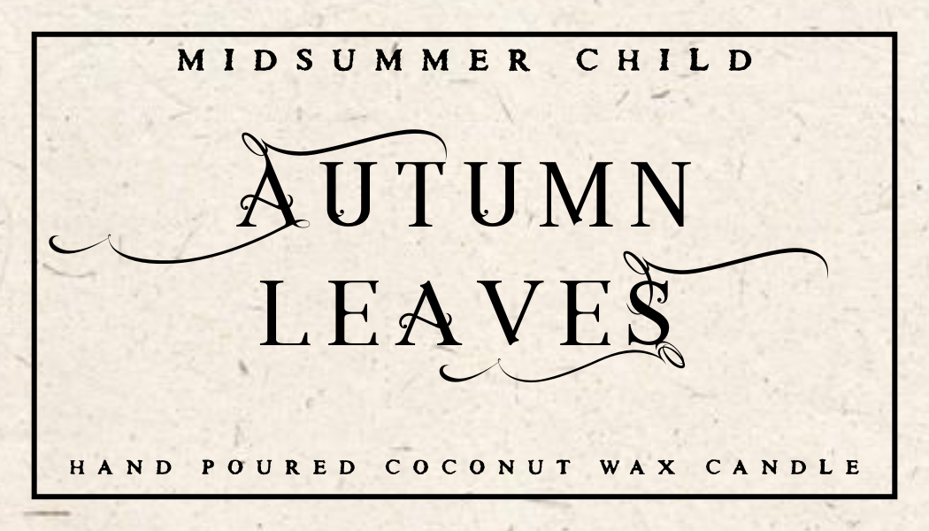 Autumn Leaves Candle