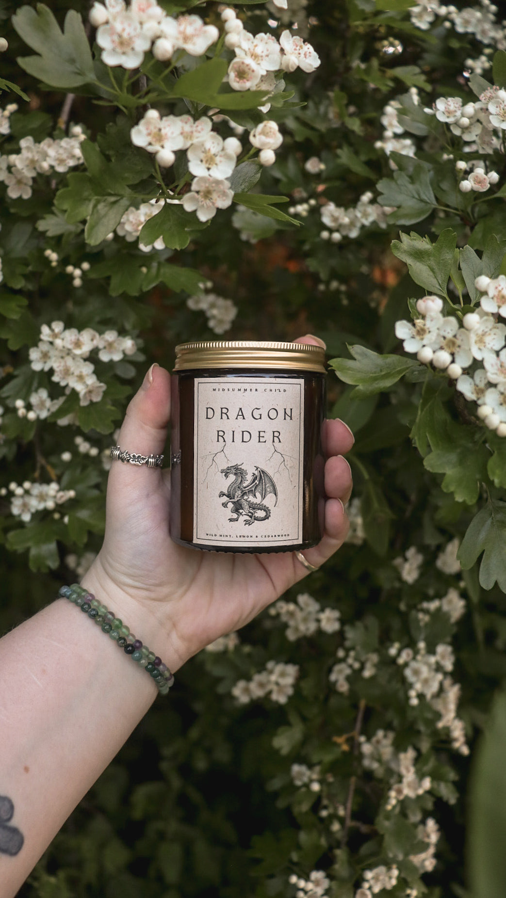 Dragon Rider Candle