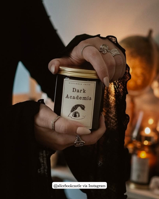 Dark Academia Candle