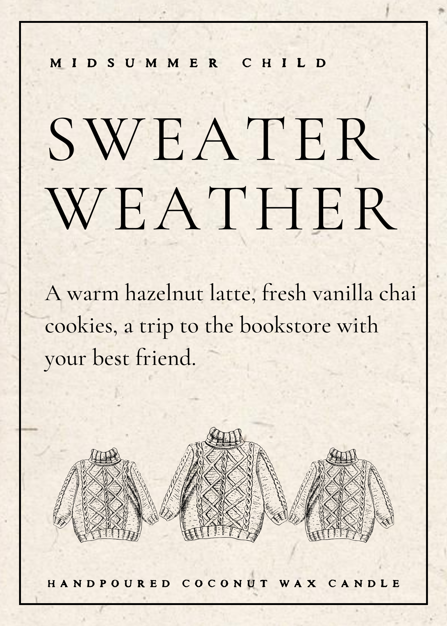 Sweater Weather Candle