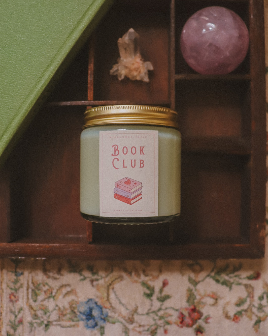 Book Club Candle