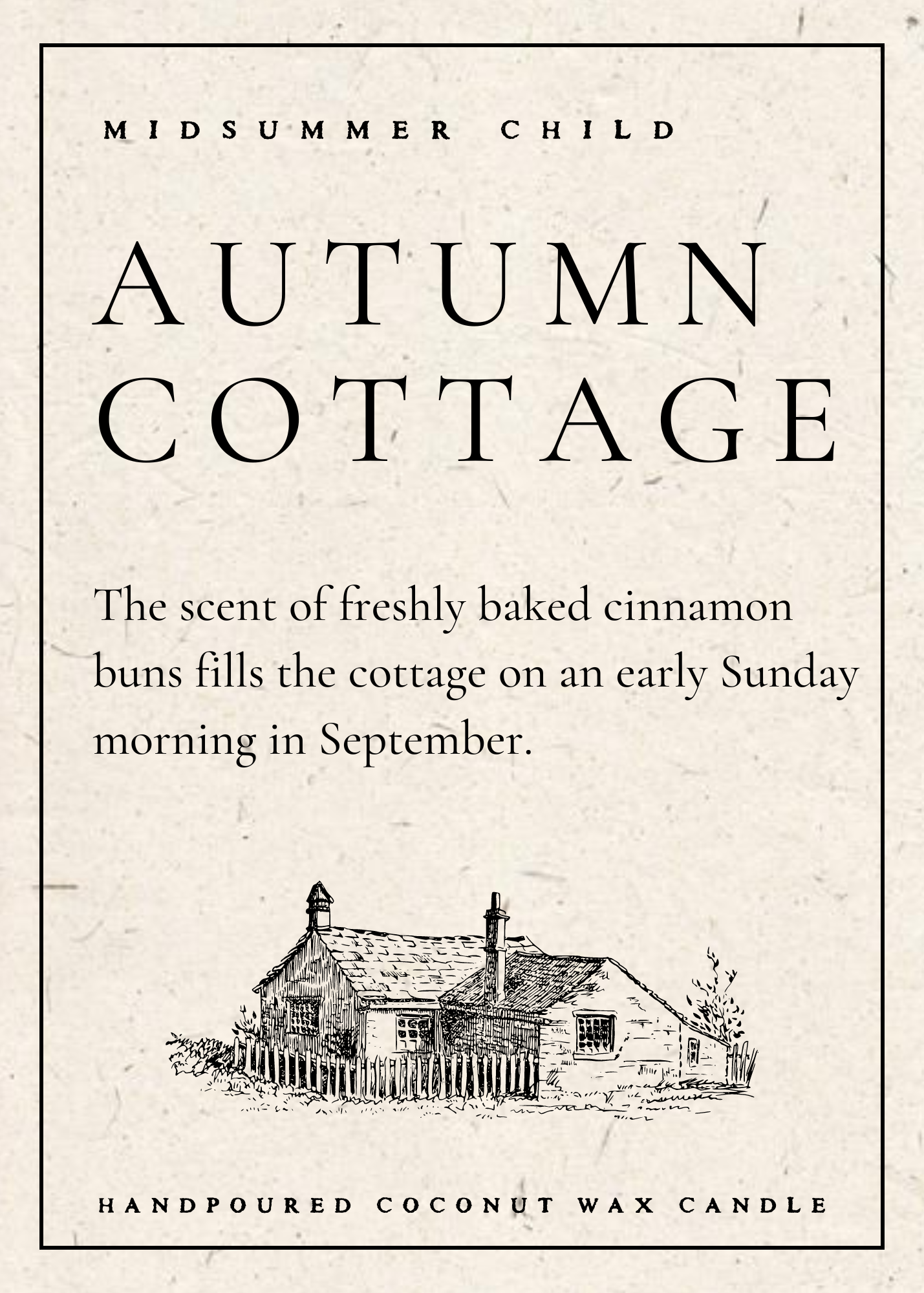 Autumn Cottage Candle