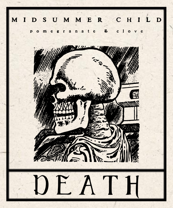 Death Tarot Candle