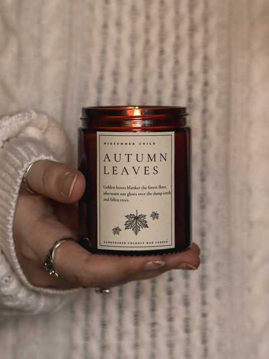 Autumn Leaves Candle