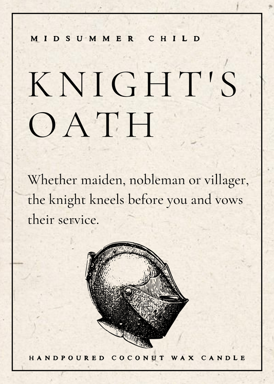 Knight's Oath Candle