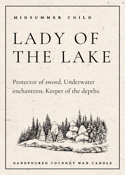 Lady of the Lake Candle