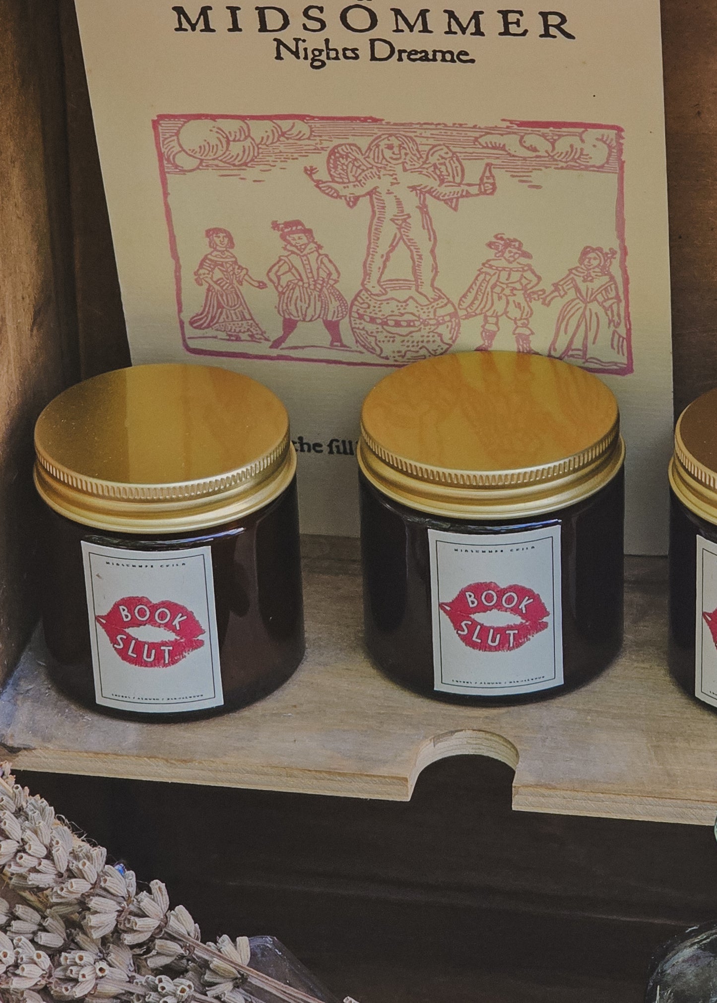 Book Slut Candle