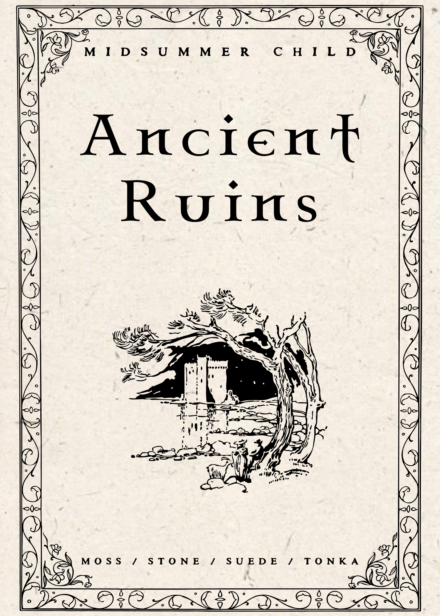 Ancient Ruins Candle