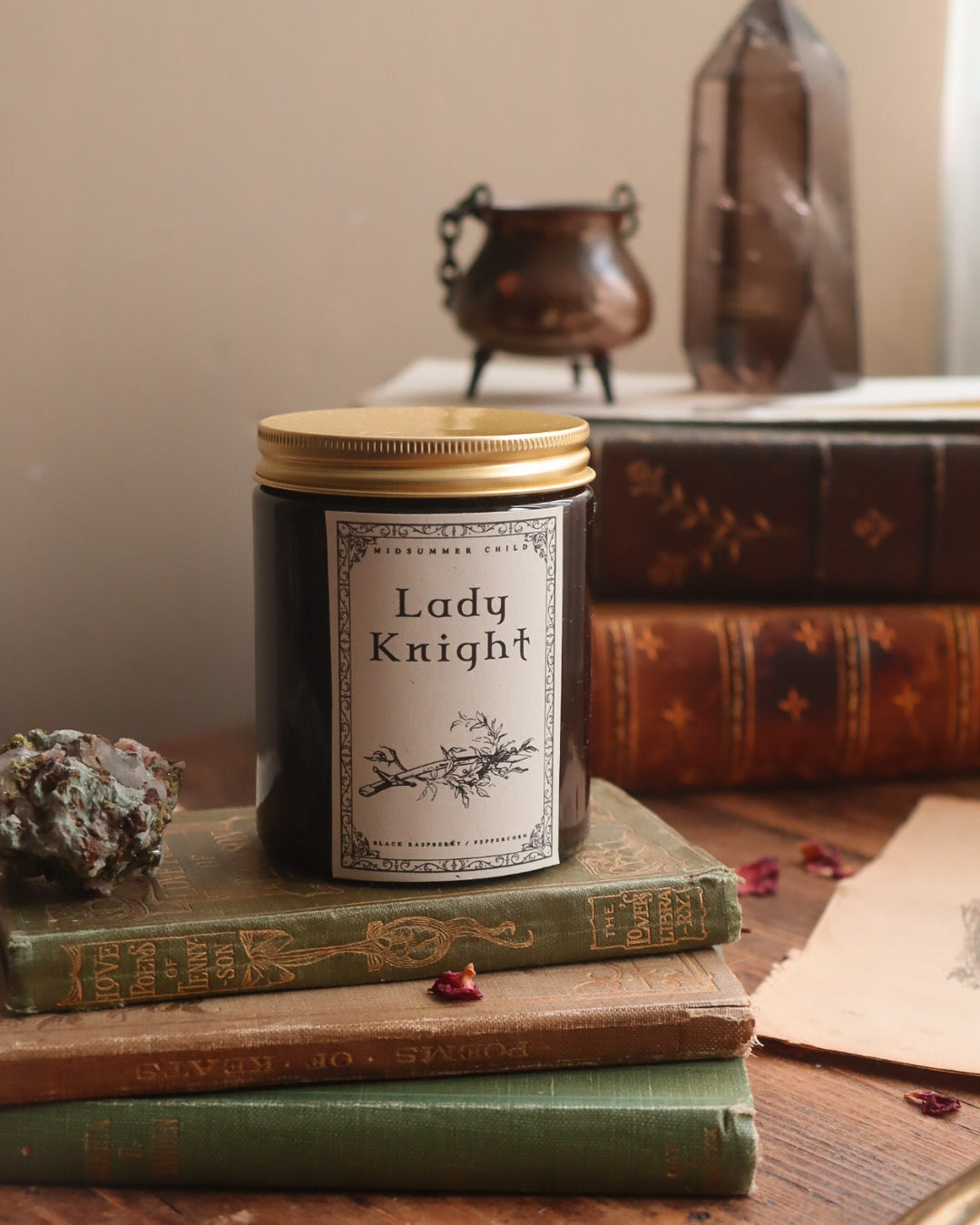 Lady Knight Candle