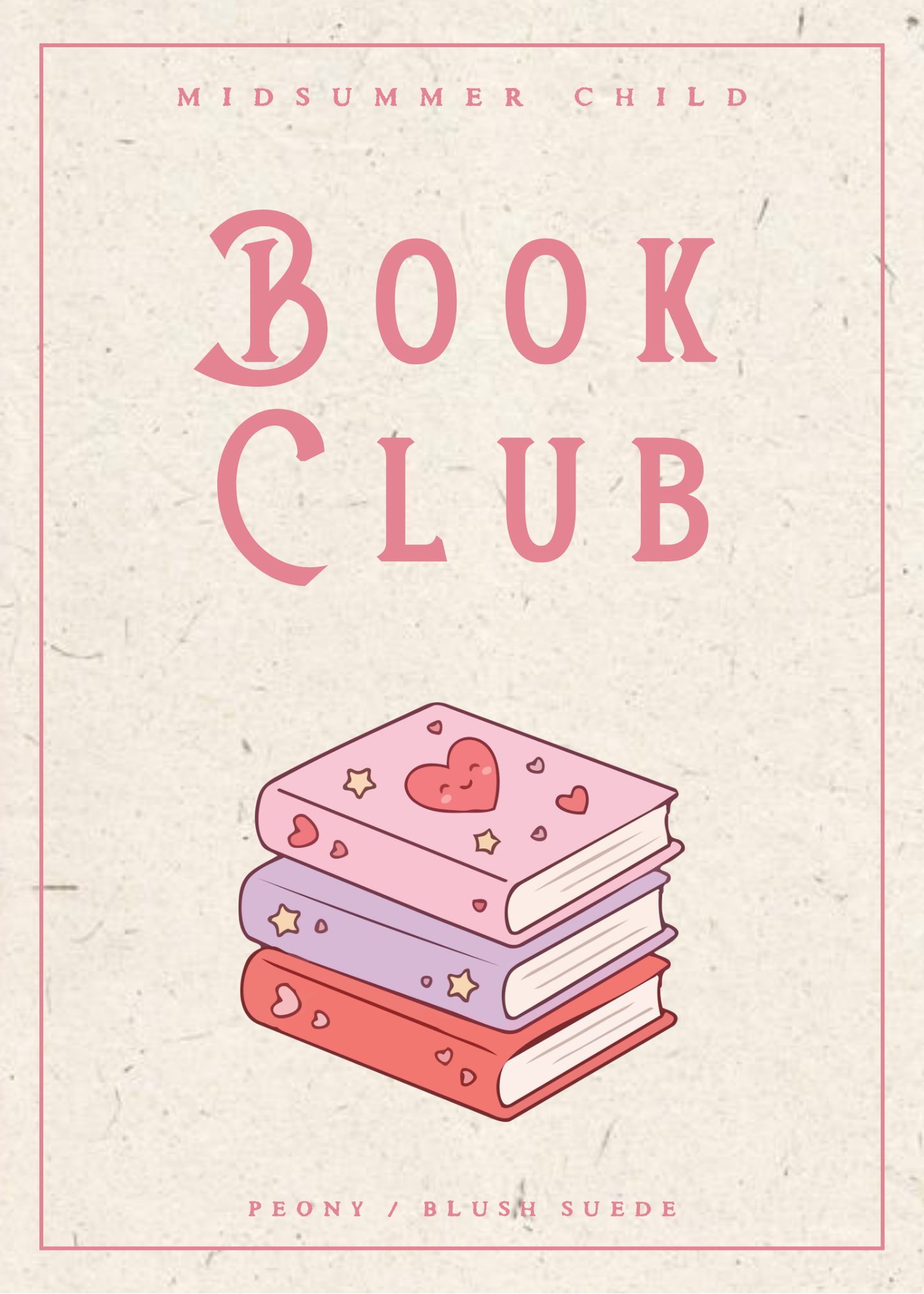 Book Club Candle