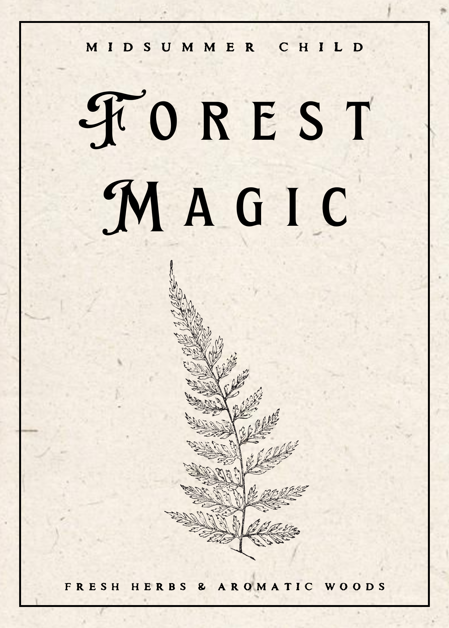 Forest Magic Candle