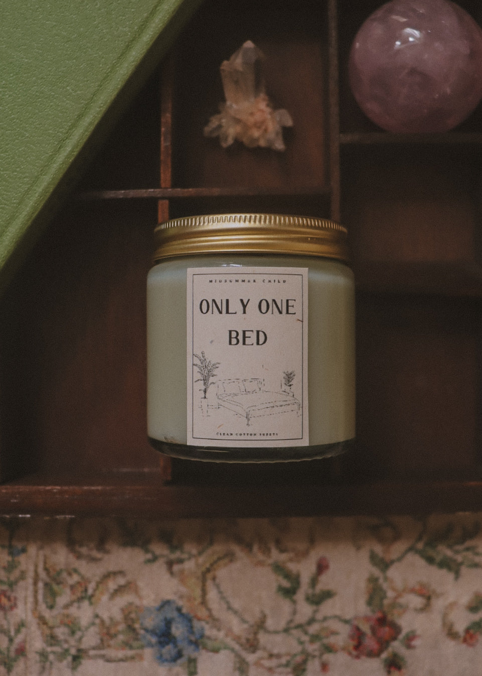 Only One Bed Candle
