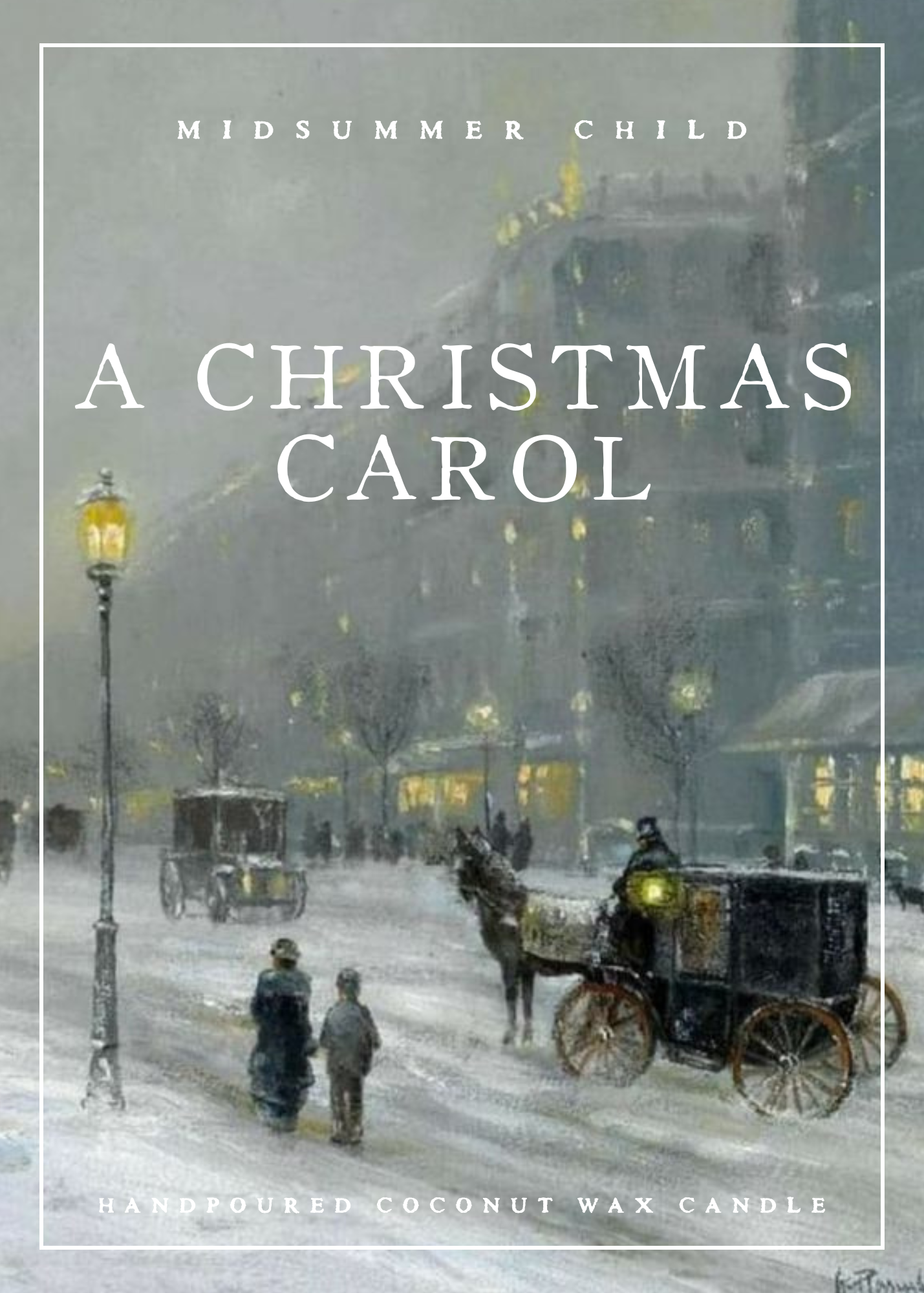 A Christmas Carol Candle