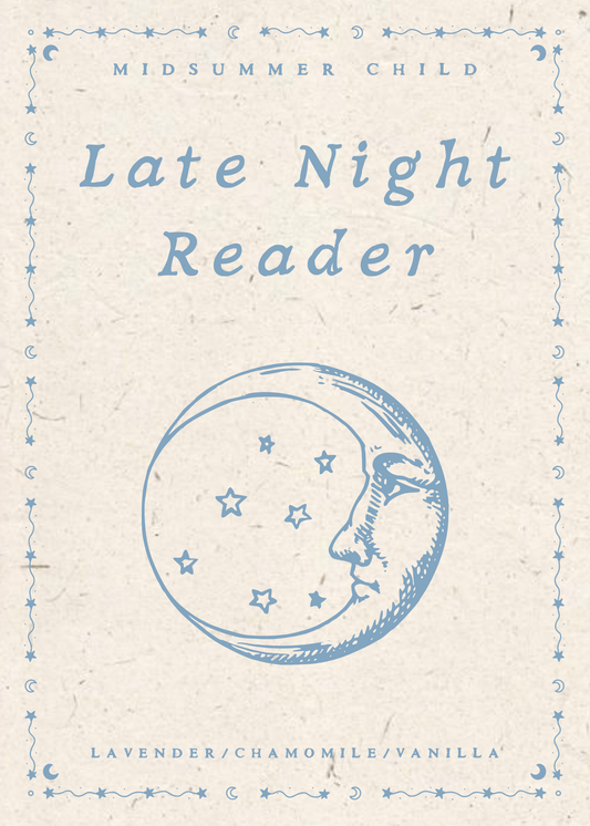Late Night Reader Candle