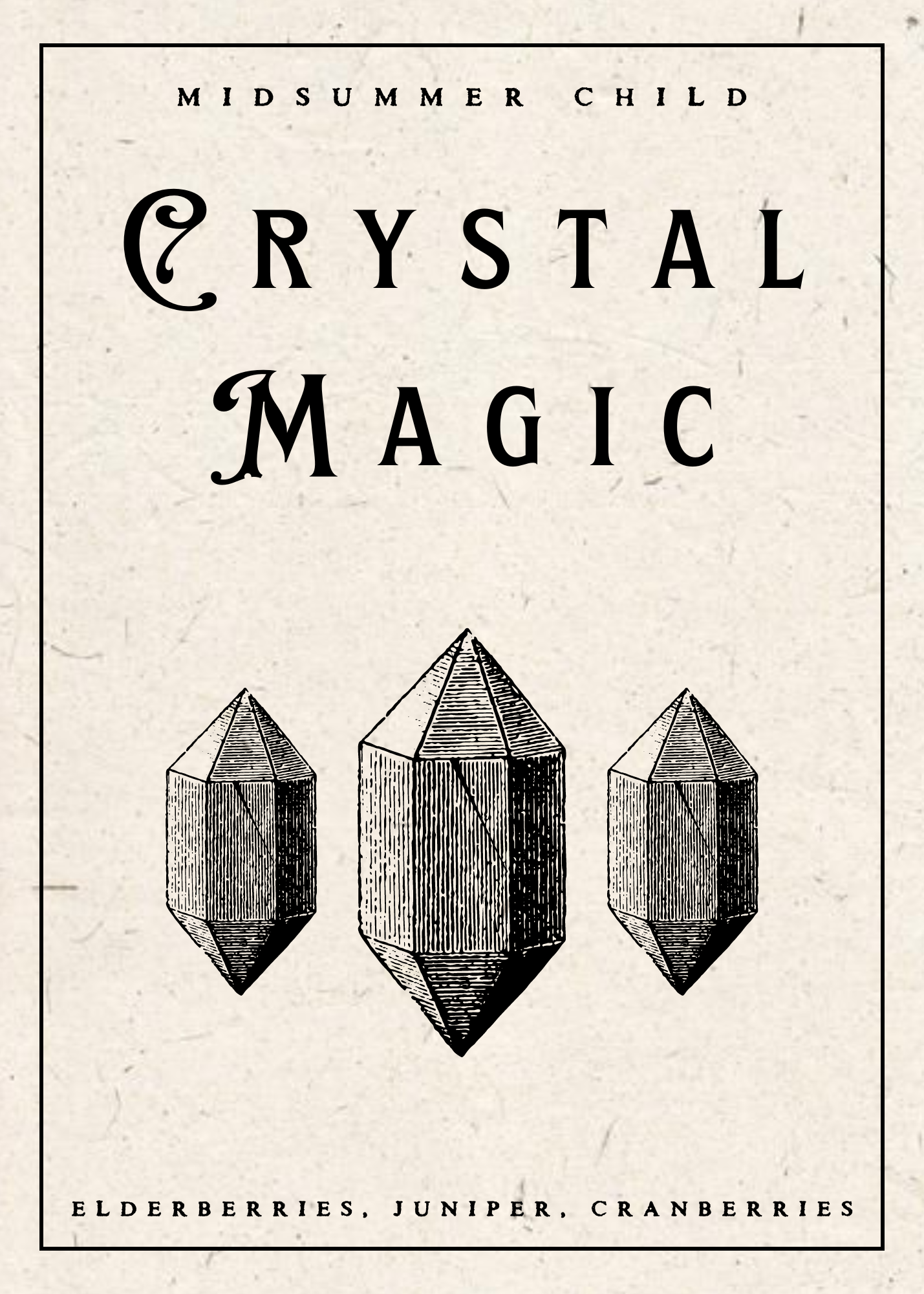 Crystal Magic Candle