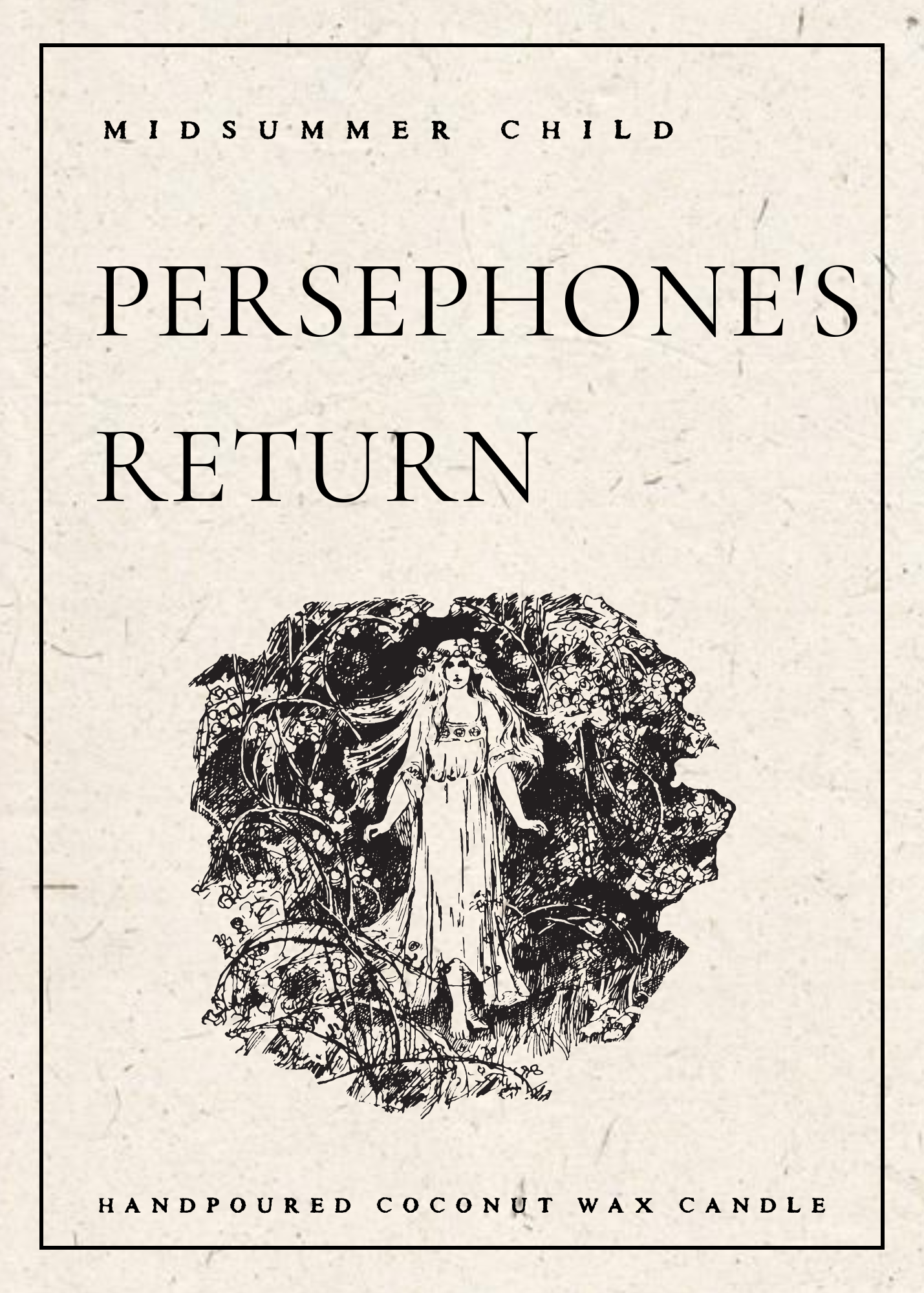 Persephone's Return Candle