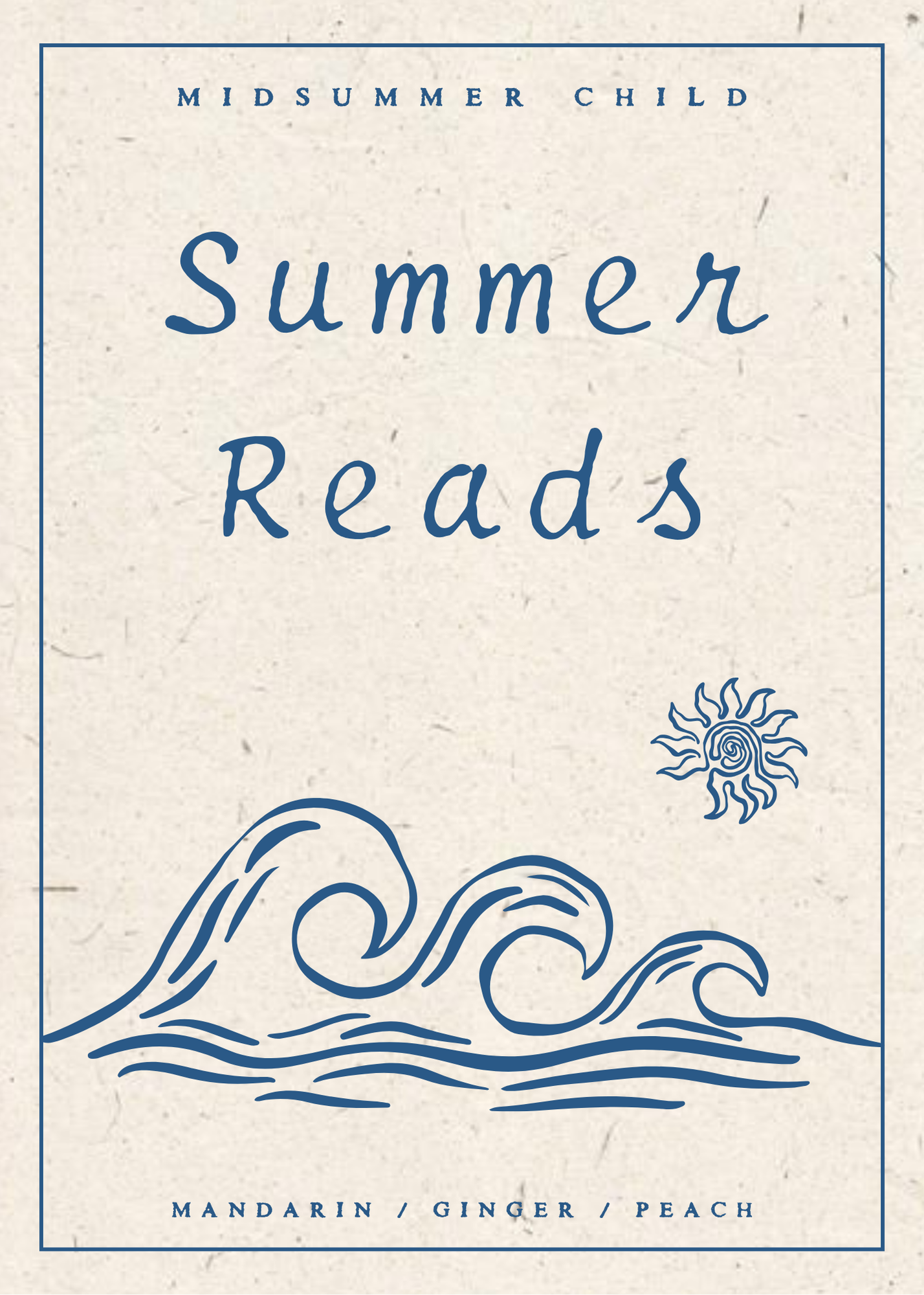 Summer Reads Candle