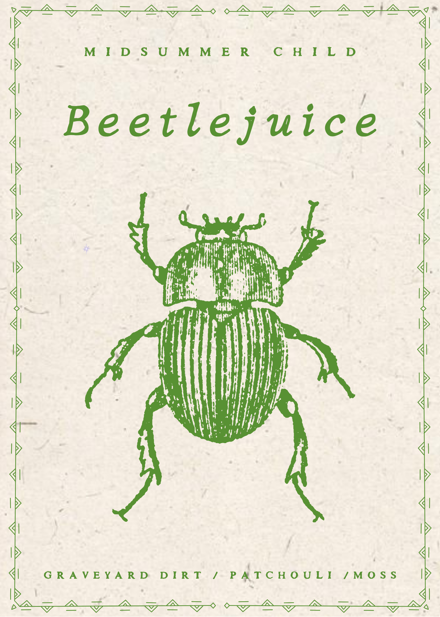 Beetlejuice Candle