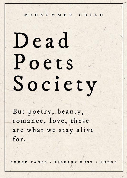 Dead Poets Society Candle