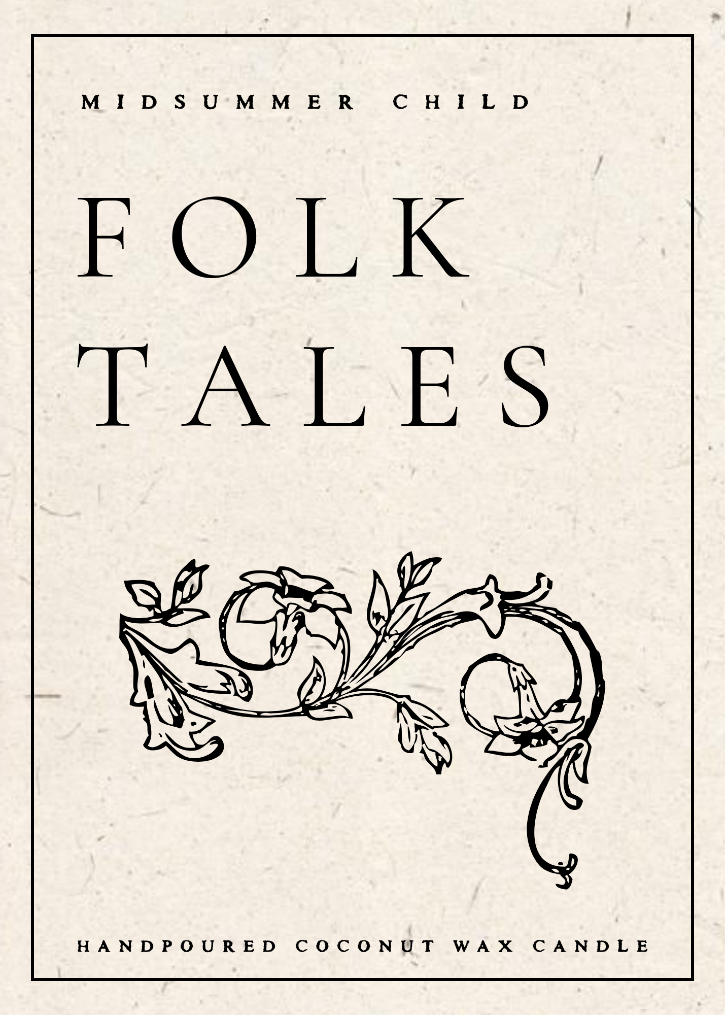 Folk Tales Candle