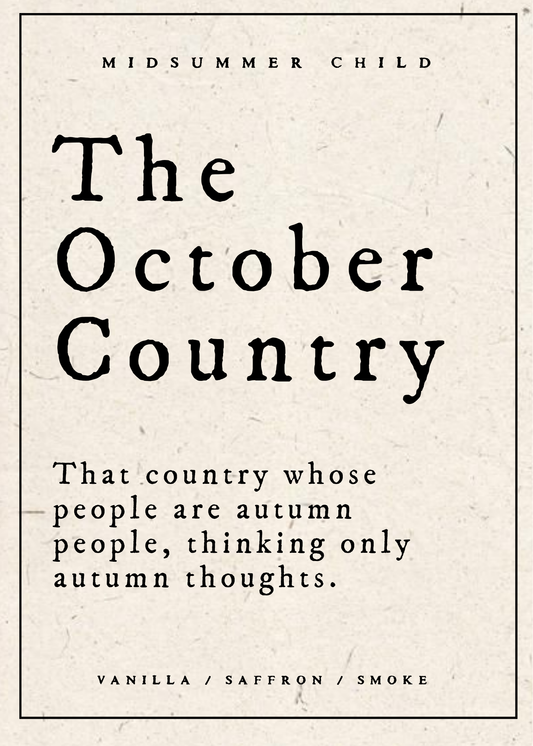 The October Country Candle