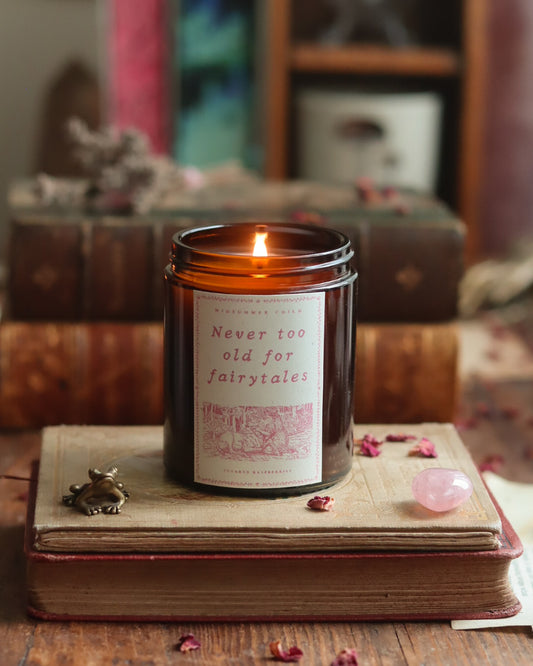Never Too Old For Fairytales Candle