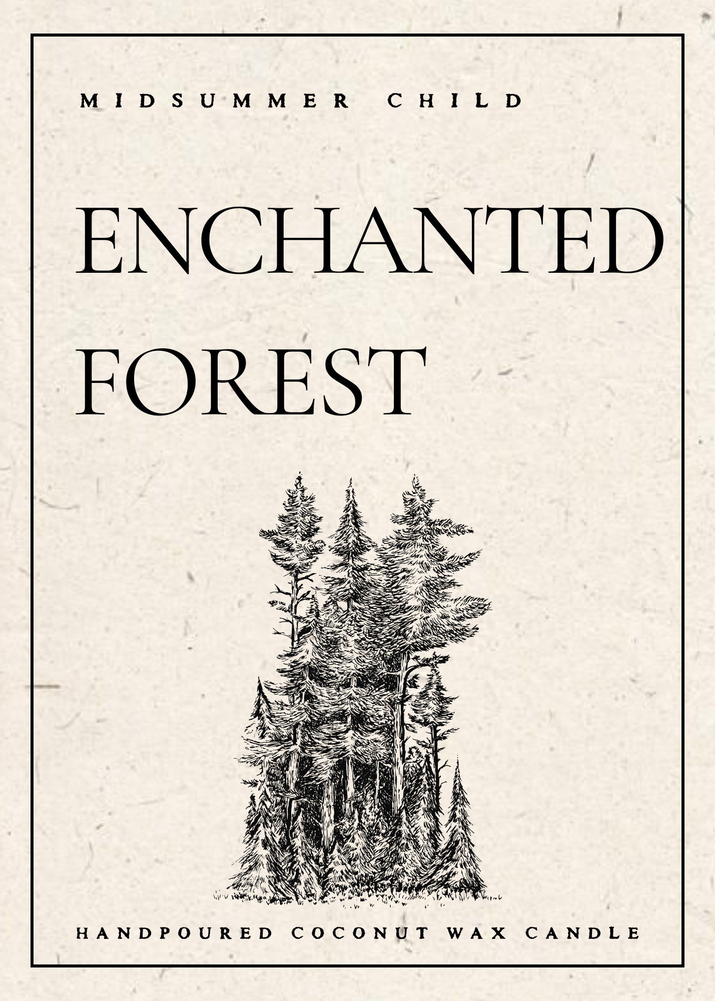 Enchanted Forest Candle