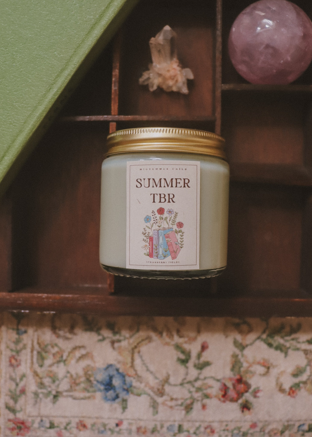 Summer TBR Candle