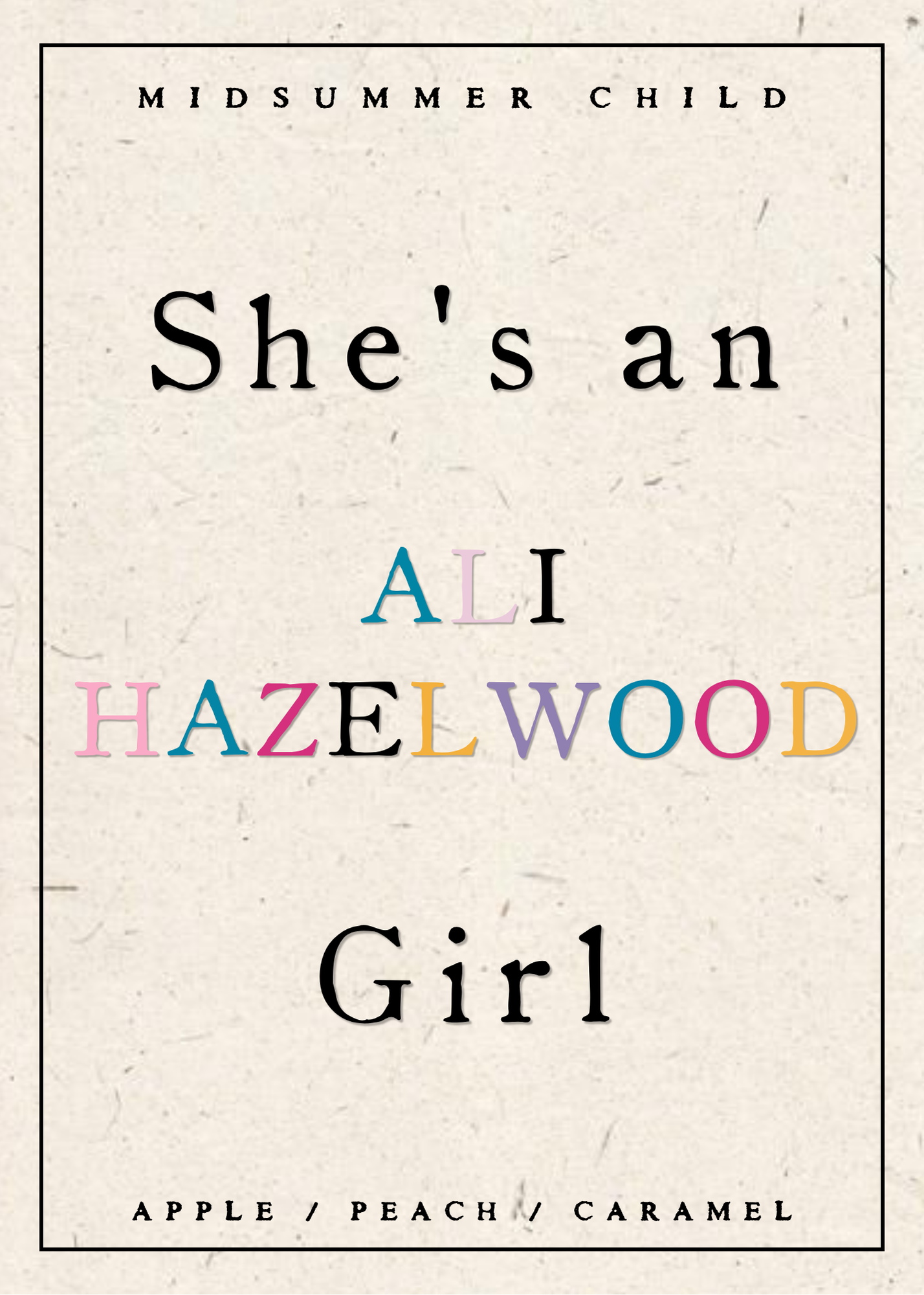 Ali Hazelwood Reader Candle
