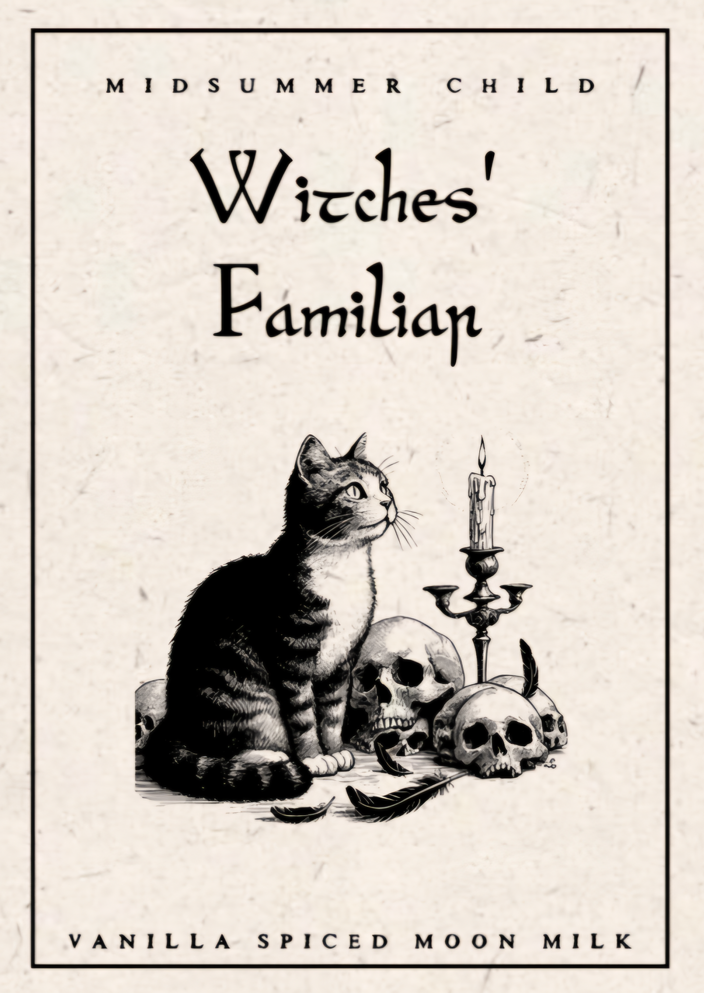 Witches' Familiar Candle