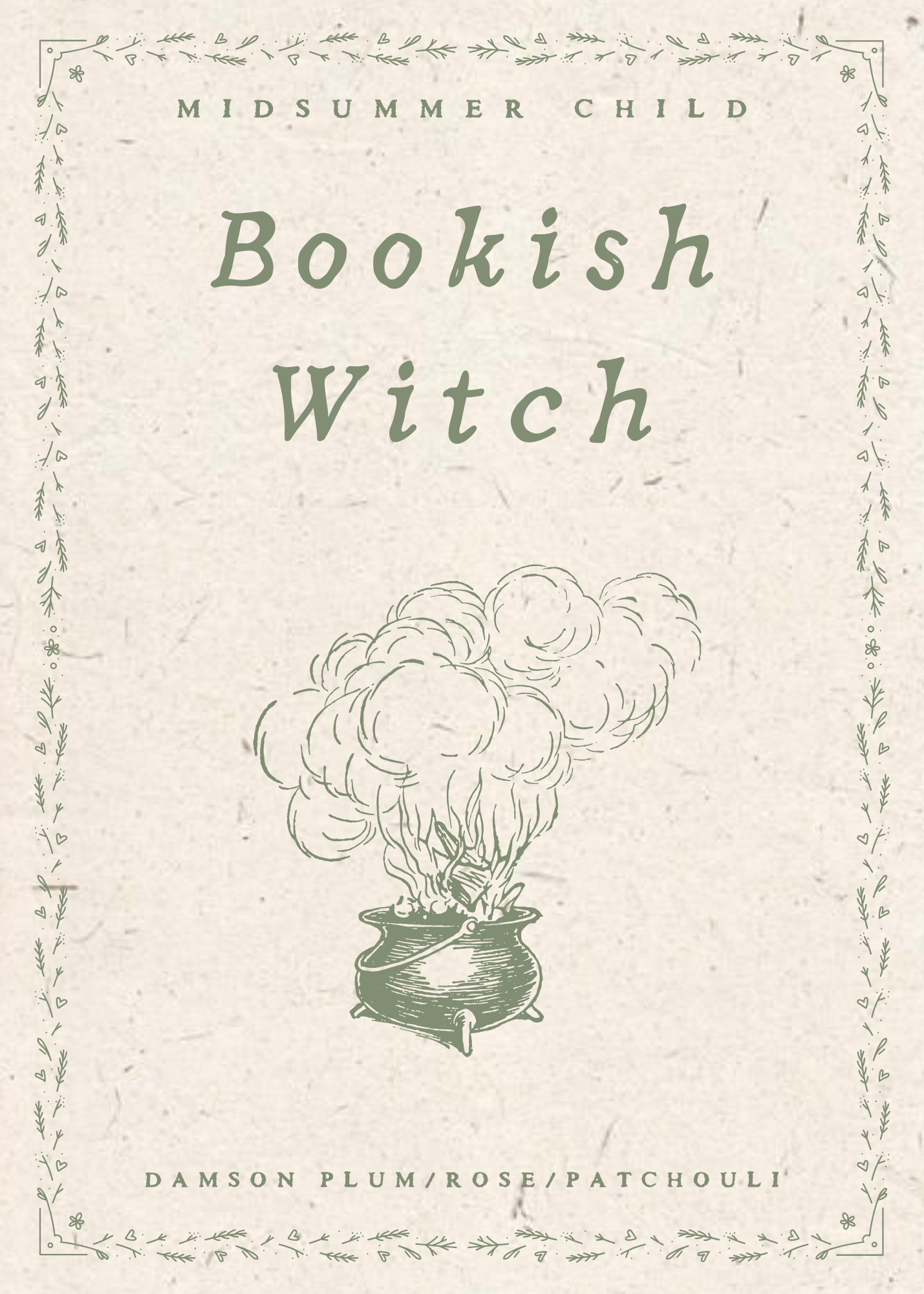 Bookish Witch Candle