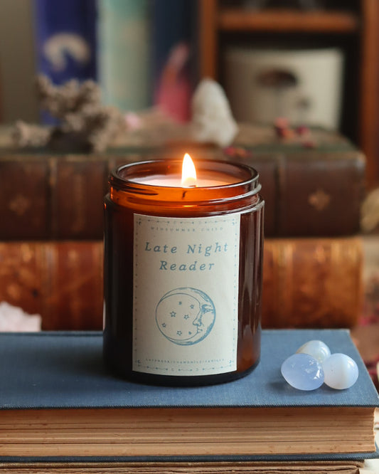 Late Night Reader Candle