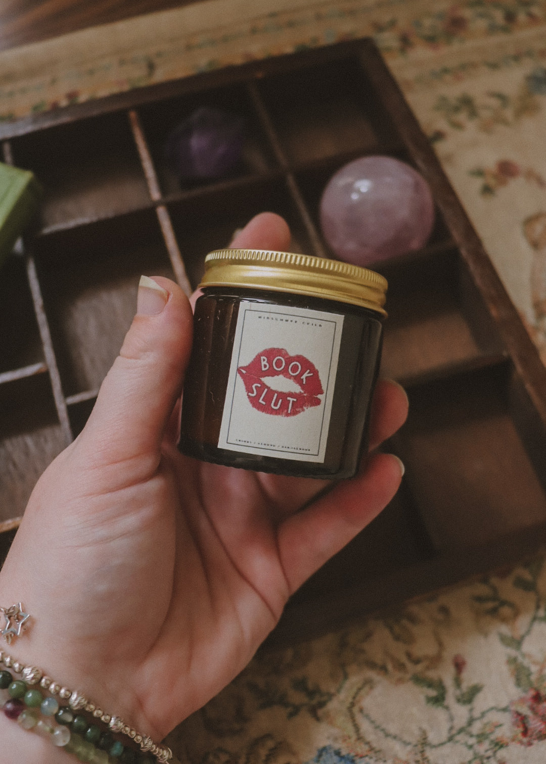 Book Slut Candle