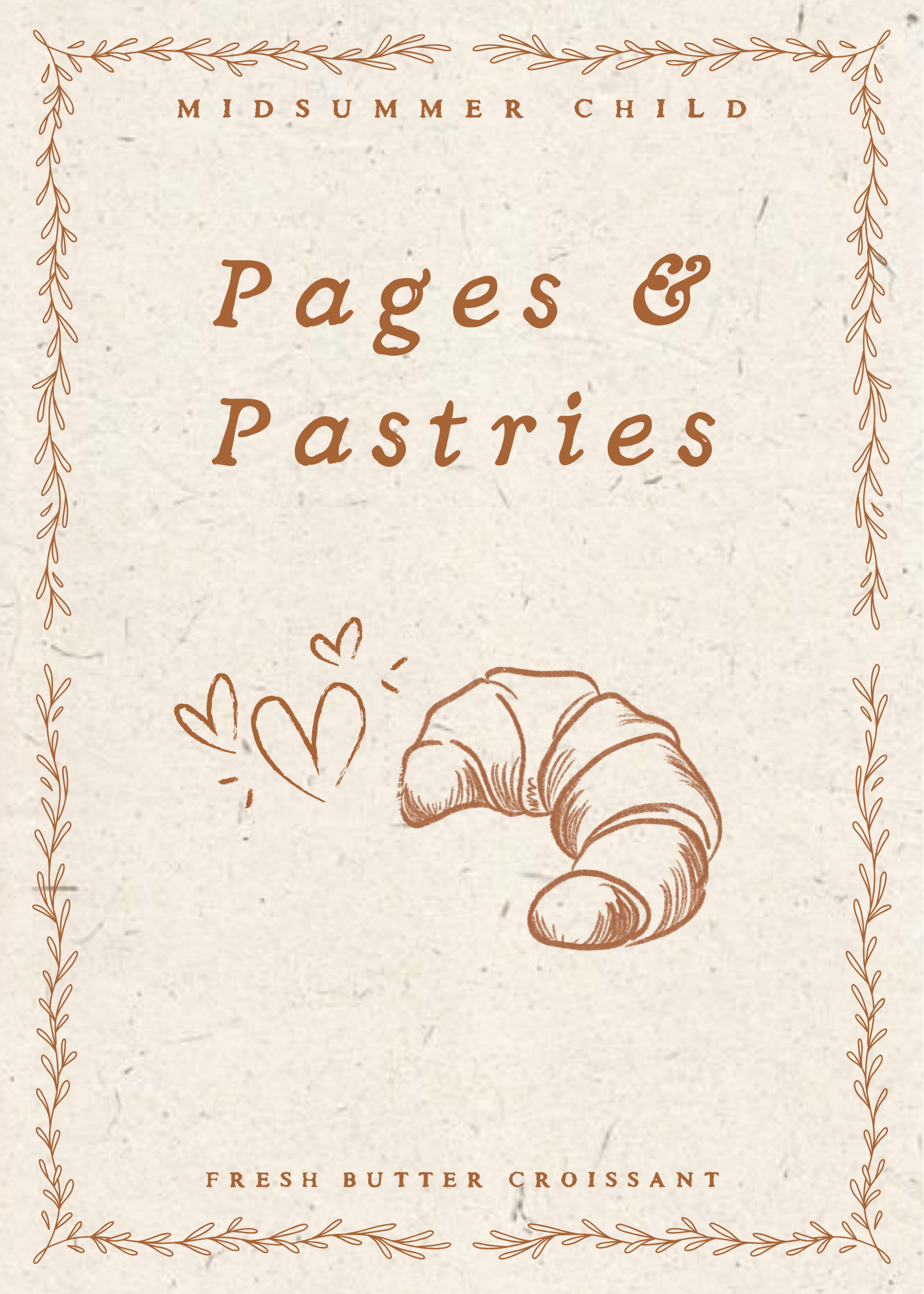 Pages & Pastries Candle