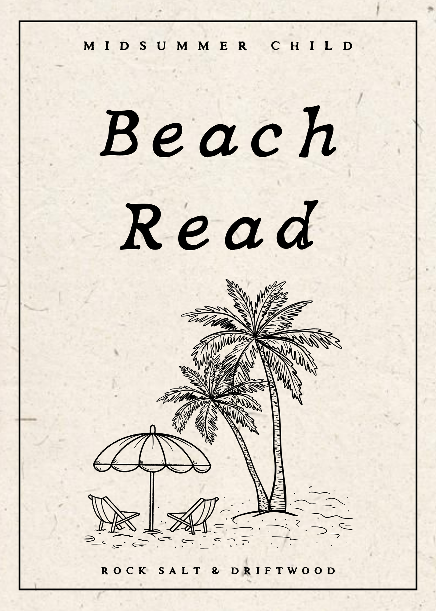 Beach Read Candle
