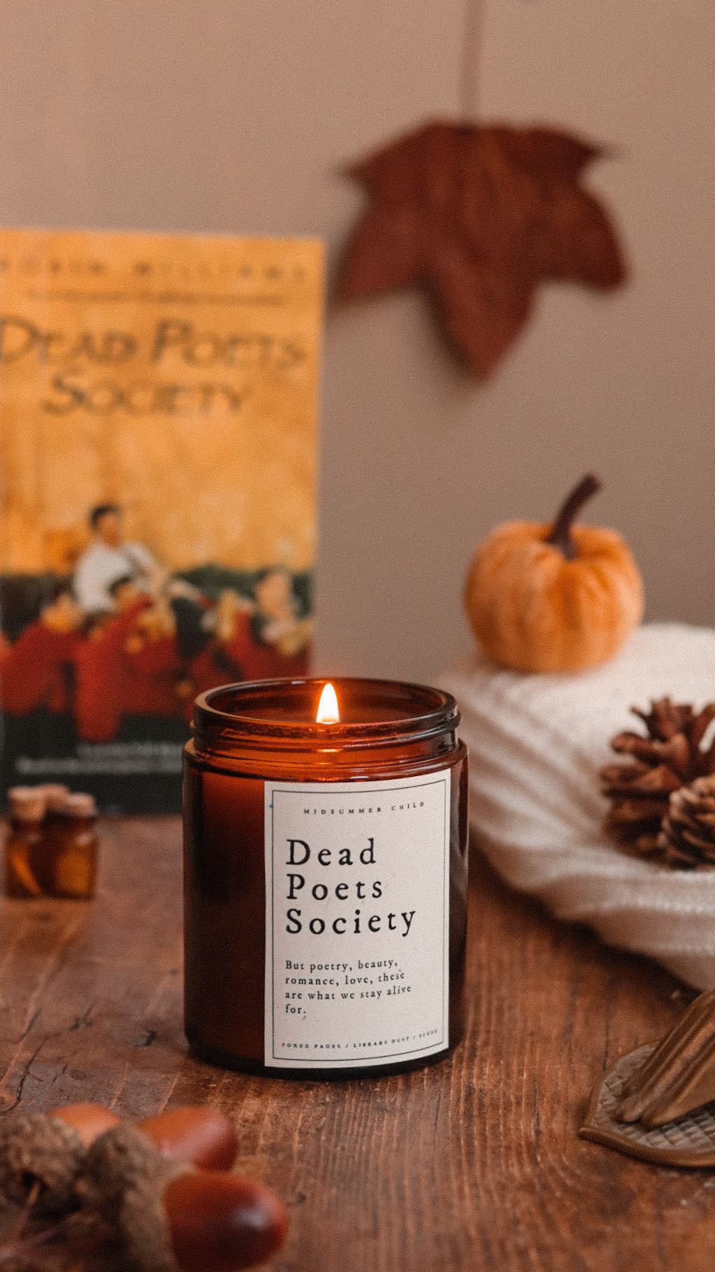 Dead Poets Society Candle