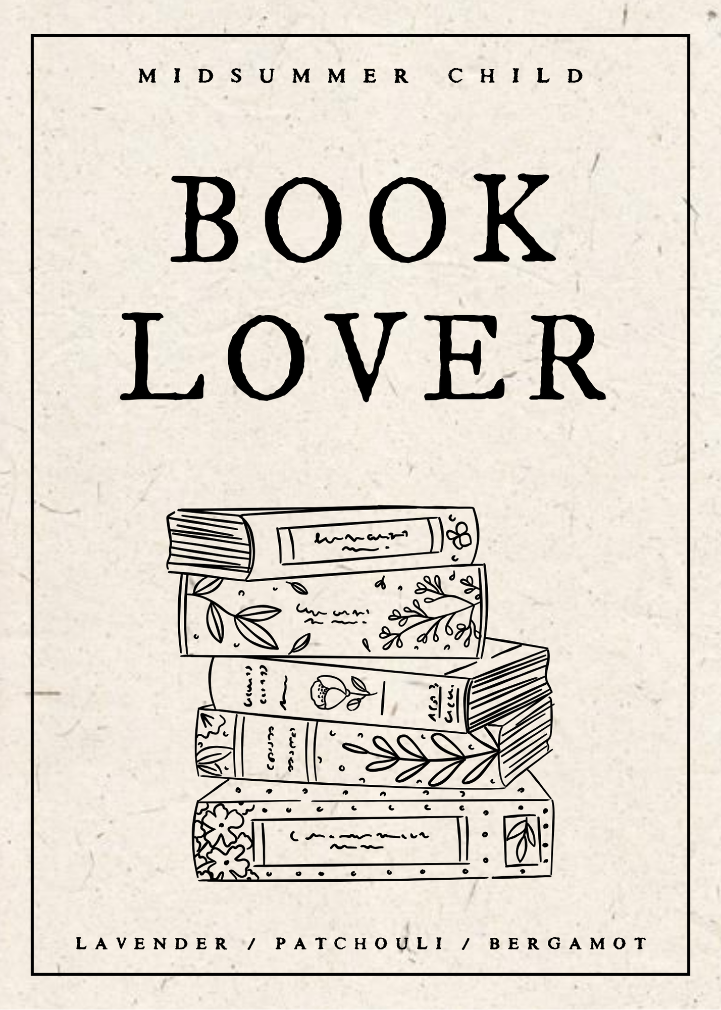 Book Lover Candle