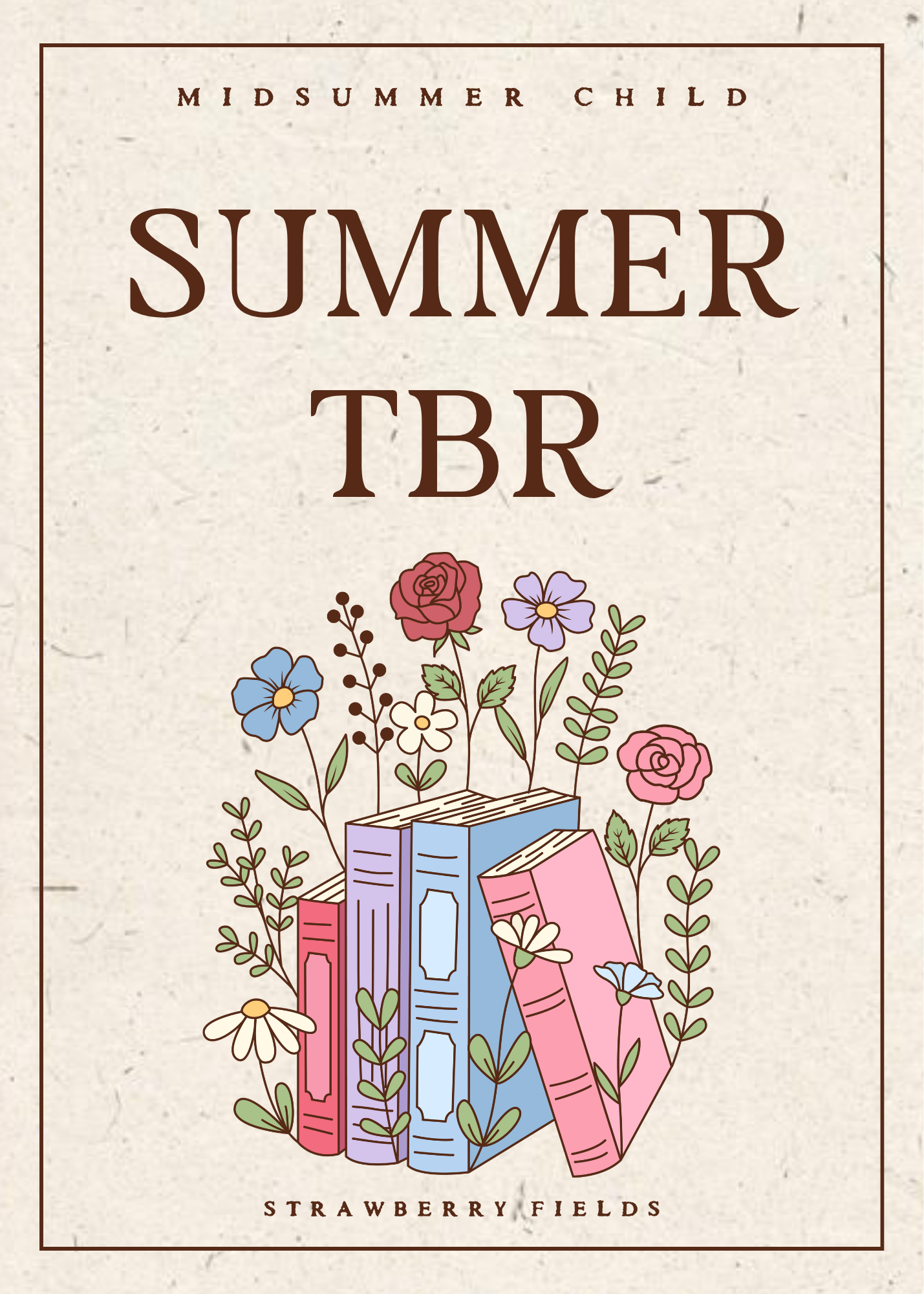 Summer TBR Candle